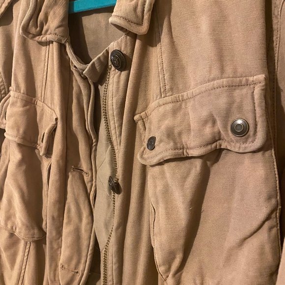 Free People Lightweight Blush/Nude Jacket - Picture 2 of 11